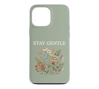 Stay Gentle Wildflower Cottagecore Calm Nature Floral Case for iPhone 13 Pro Max
