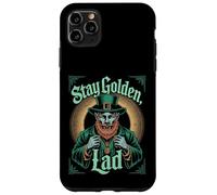 Stay Golden Lad Vintage Leprechaun St Patricks Day Irish Case for iPhone 11 Pro Max