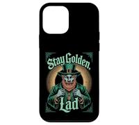 Stay Golden Lad Vintage Leprechaun St Patricks Day Irish Case for iPhone 12 mini