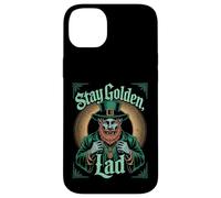 Stay Golden Lad Vintage Leprechaun St Patricks Day Irish Case for iPhone 14 Plus