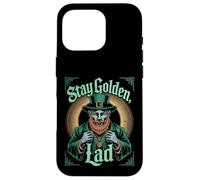 Stay Golden Lad Vintage Leprechaun St Patricks Day Irish Case for iPhone 16 Pro