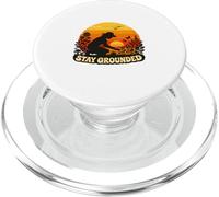 Stay Grounded Gardening Nature Lover Sunset Silhouette PopSockets PopGrip for MagSafe