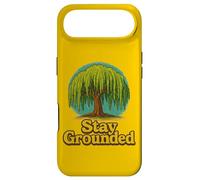 Stay Grounded Weeping Willow Tree Nature Quote Design Case for iPhone Air