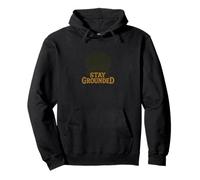 Stay Grounded Weeping Willow Tree Nature Quote Design Pullover Hoodie