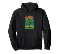 Stay Grounded Weeping Willow Tree Nature Quote Design Pullover Hoodie