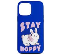 Stay Hoppy Cute Kawaii Bunny Rabbit Animal Case for iPhone 13 Pro Max