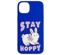 Stay Hoppy Cute Kawaii Bunny Rabbit Animal Case for iPhone 14 Plus
