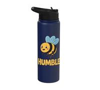 Stay Humble Bumble Bee Kindness Nature Teachers Kids Stainless Steel Insulated Water Bottle