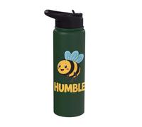 Stay Humble Bumble Bee Kindness Nature Teachers Kids Stainless Steel Insulated Water Bottle