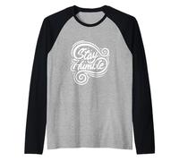 Stay Humble Positive Quote Inspirational Statement Funny Raglan Baseball Tee