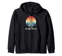 Stay humble stack sats build wealth invest crypto bitcoin Zip Hoodie