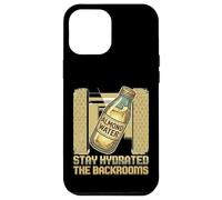 Stay Hydrated The Backrooms Almond Water Case for iPhone 12 Pro Max