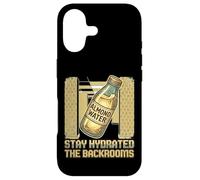 Stay Hydrated The Backrooms Almond Water Case for iPhone 17