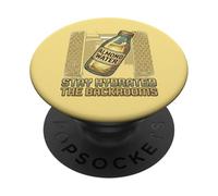 Stay Hydrated The Backrooms Almond Water PopSockets Adhesive PopGrip