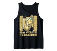 Stay Hydrated The Backrooms Almond Water Tank Top