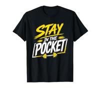 Stay in The Pocket Motivational Workout Gym Weightlifting T-Shirt