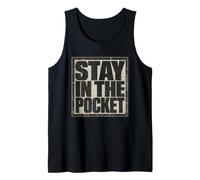 Stay in The Pocket Motivational Workout Gym Weightlifting Tank Top