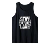 Stay in Your Lane Tactical Mindset Tank Top