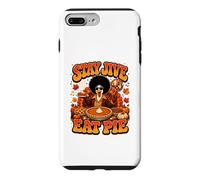 Stay Jive Eat Pie Retro 70s Turkey Funny Thanksgiving Case for iPhone 7 Plus/8 Plus