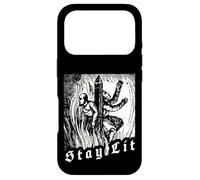 Stay Lit Burning Witches Occult 666 Case for iPhone 17 Pro