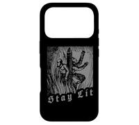 Stay Lit Burning Witches Occult Satanic Witchcraft 666 Case for iPhone 17 Pro