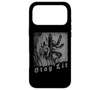 Stay Lit Burning Witches Occult Satanic Witchcraft 666 Case for iPhone 17 Pro Max