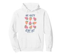 Stay Lit Christian Faith Matthew 5:13-16 Strawberries Pullover Hoodie
