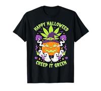 Stay Lit This Halloweed! Funny Halloween and Cannabis T-Shirt