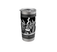 Stay Lit Witch Occult Satan Hell Witchy Hex Pagan Halloween Stainless Steel Insulated Tumbler