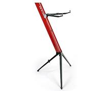 Stay Music - Intruder Series - Single Tier Keyboard Stand including Carry Case - Red