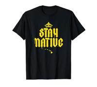 Stay Native, Islander, Polynesian Tattoo, Pinoy, Isla Born Value Graphic T-Shirt, Men, Black, XL