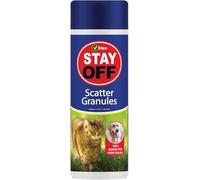 Stay Off Granules 600g - Natural Garden Animal Repellent to Deter Rabbits, Cats & Rodents - Safe for Plants, Lawns & Flower Beds - Long-Lasting Outdoor Protection