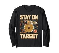 Stay on Target Target Shooting Marksman Long Sleeve T-Shirt