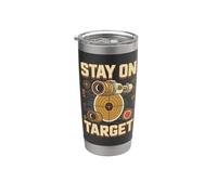 Stay on Target Target Shooting Marksman Stainless Steel Insulated Tumbler