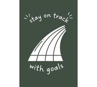 Stay on track with goals: Perfect for documenting your small and big goals in life and keeping track of them. It's also good as a gift for a friend or family member.
