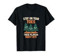 Stay On Your Toes Soccer Fans Cartoon Forest Bite T-Shirt
