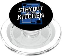 Stay Out Of The Kitchen Funny Pickleball Court Rule PopSockets PopGrip for MagSafe