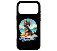 Stay Pawsitive German Shepard Pup Case for iPhone 17 Pro Max