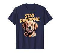 Stay Pawsome Goldie T-Shirt