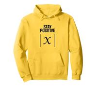 Stay Positive Absolute Value Funny Math Teacher Joke Science Pullover Hoodie