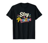 Stay Positive Funny Math Problem Equation Humor T-Shirt