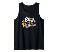 Stay Positive Funny Math Problem Equation Humor Tank Top