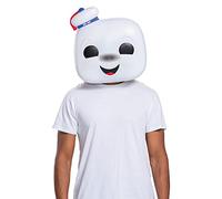 Stay Puft Marshmallow Man Mask, Funko Pop Style Ghostbusters Character Costume Accessory, All Ages Face Covering Half Masks, Regular fit, Oversized look which is great for parties and Trick or Treat