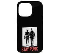 Stay Punk Aging Couple Punk Rock Festival Outfit Alternative Case for iPhone 13 Pro