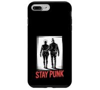 Stay Punk Aging Couple Punk Rock Festival Outfit Alternative Case for iPhone 7 Plus/8 Plus
