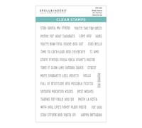 Stay Saucy Clear Stamp Set from The BUON Appetito Collection