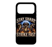 Stay Sharp Strike Fast Cobra Fierce Wildlife Art Case for iPhone 17 Pro Max