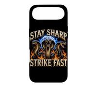 Stay Sharp Strike Fast Cobra Fierce Wildlife Art Case for iPhone Air