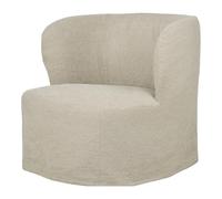 Stay Slipcover Lounge Chair Large Linen 0023