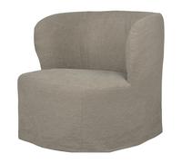 Stay Slipcover Lounge Chair Large Linen 0024
